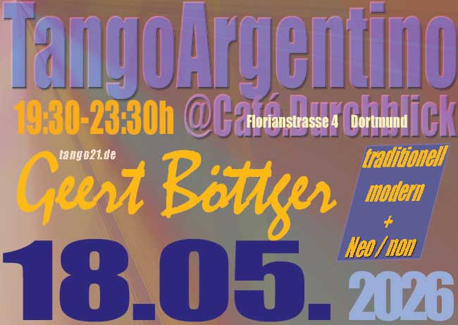 Milonga Geert Boettger